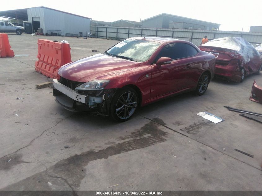 2013 LEXUS IS 250C JTHFF2C23D2529131