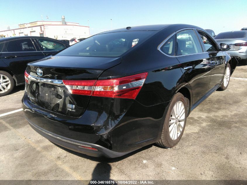 2015 TOYOTA AVALON HYBRID XLE TOURING/LIMITED 4T1BD1EB4FU039524