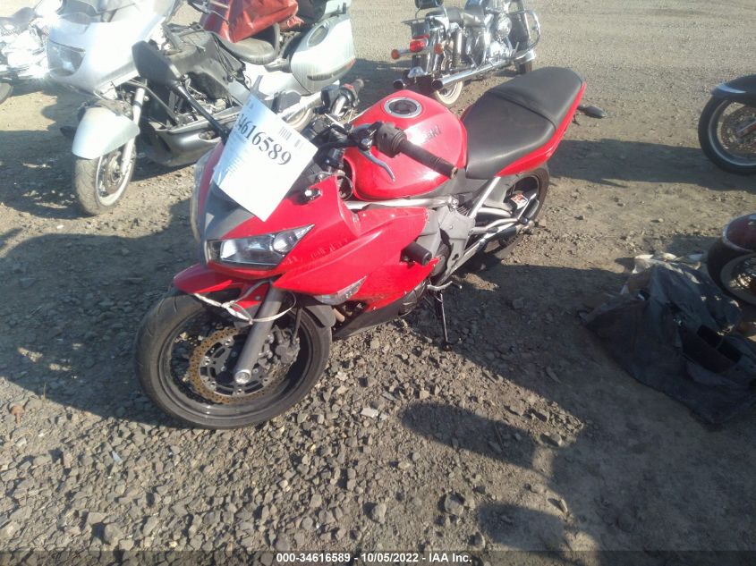 2009 KAWASAKI EX650 C JKAEXEC139DA45925