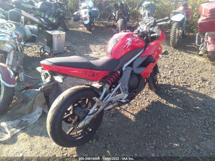 2009 KAWASAKI EX650 C JKAEXEC139DA45925