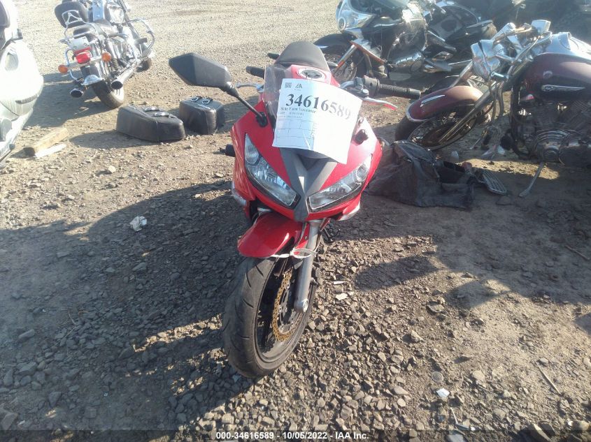 2009 KAWASAKI EX650 C JKAEXEC139DA45925