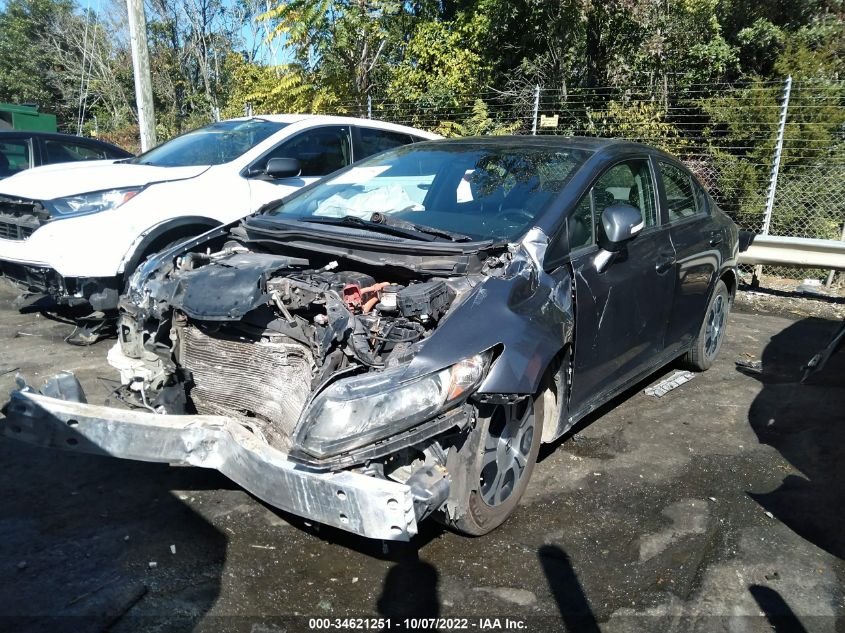 2013 HONDA CIVIC HYBRID 19XFB4F30DE203044
