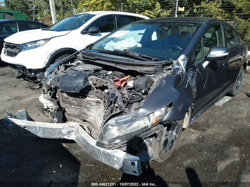 2013 HONDA CIVIC HYBRID 19XFB4F30DE203044