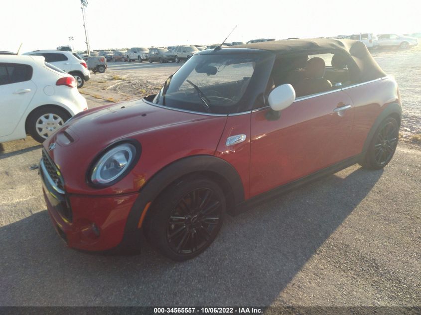 2021 MINI CONVERTIBLE COOPER S WMWWJ5C09M3M64194