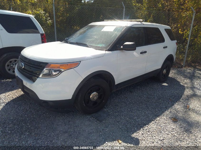 2013 FORD UTILITY POLICE 1FM5K8AR3DGA89504