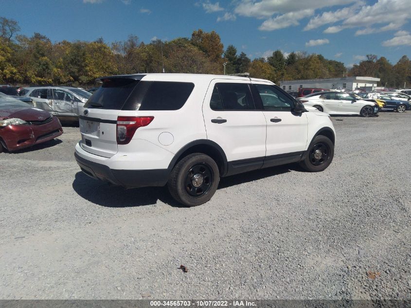 2013 FORD UTILITY POLICE 1FM5K8AR3DGA89504