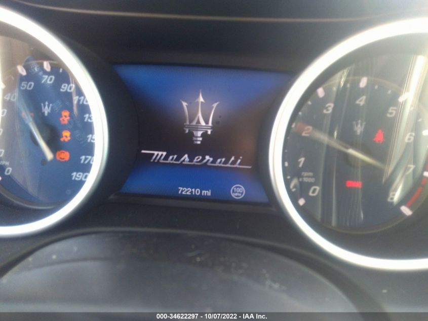 2018 MASERATI GHIBLI ZAM57XSA1J1295004