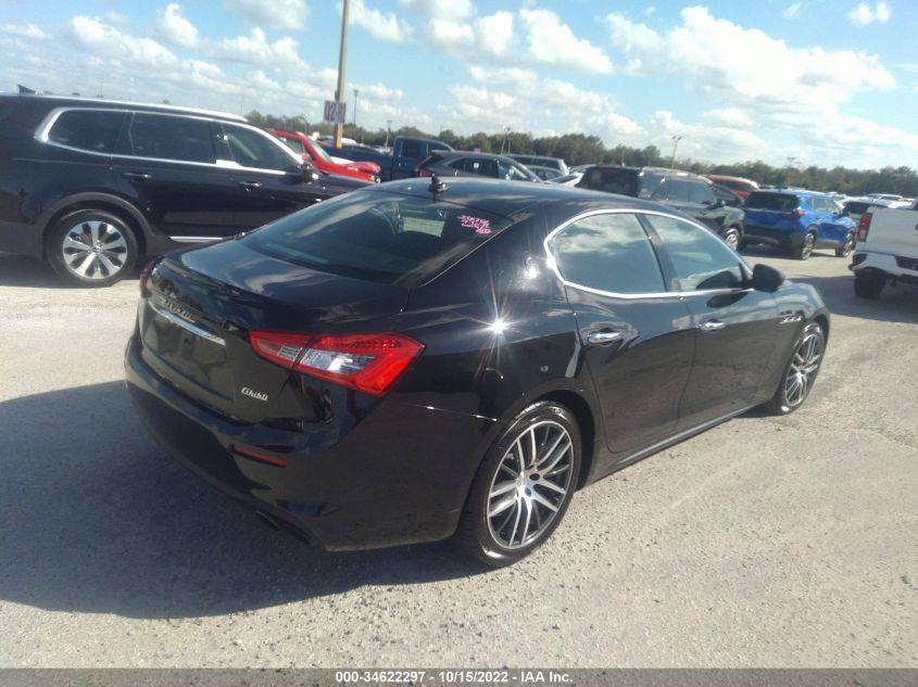 2018 MASERATI GHIBLI ZAM57XSA1J1295004