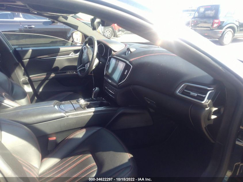 2018 MASERATI GHIBLI ZAM57XSA1J1295004
