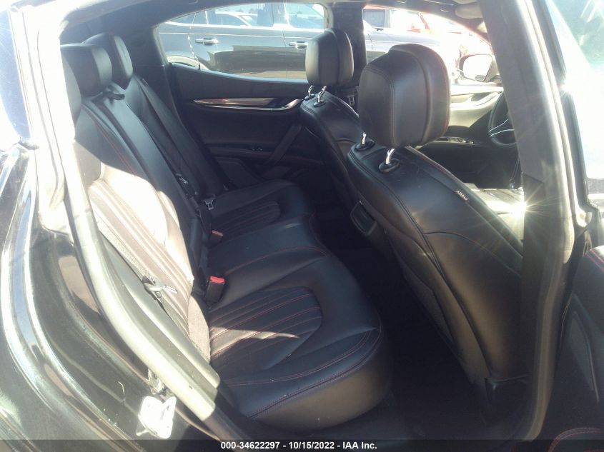 2018 MASERATI GHIBLI ZAM57XSA1J1295004