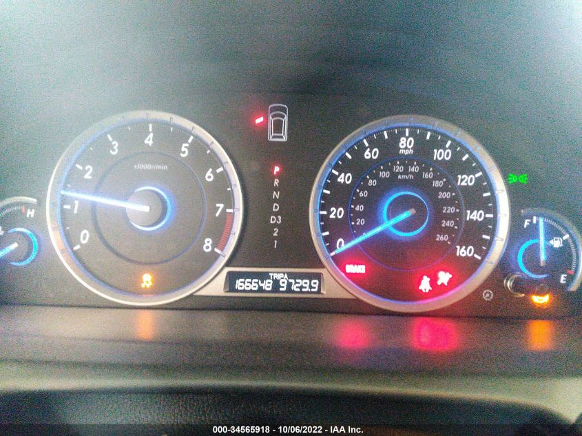 2013 HONDA CROSSTOUR EX 5J6TF3H39DL000492