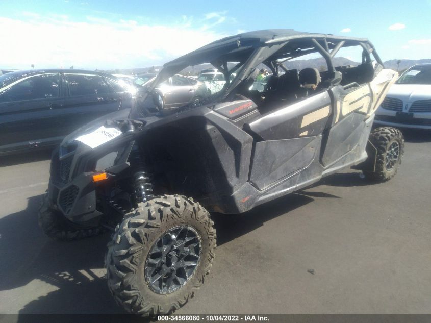 2021 CAN-AM MAVERICK X3 MAX DS TURBO R 3JBVMAW44MK001065