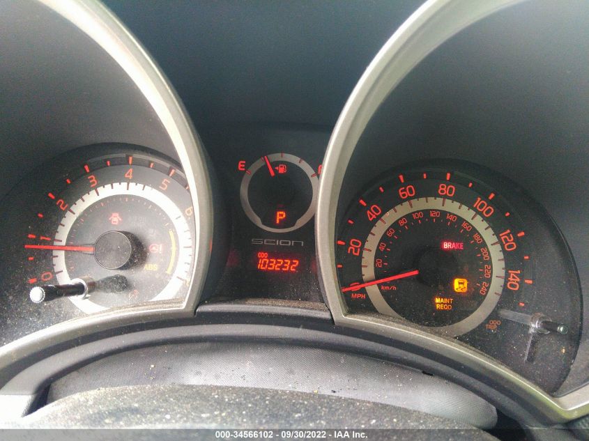 2013 TOYOTA SCION TC JTKJF5C78D3049632