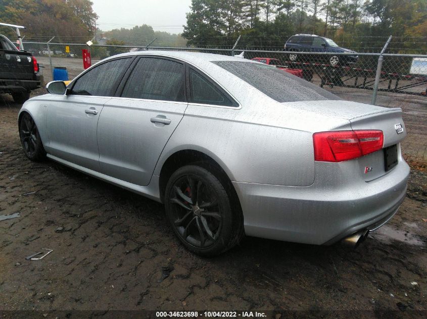 2013 AUDI S6 PRESTIGE WAUF2BFC7DN145253