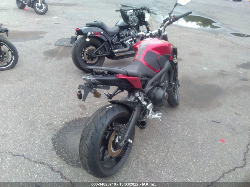 2017 YAMAHA FZ09 JYARN53E6HA002477
