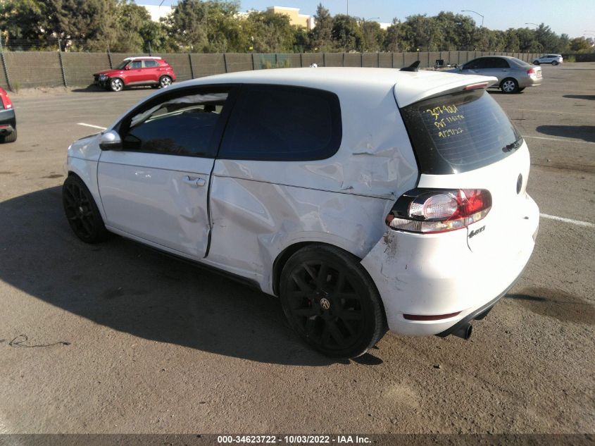 2013 VOLKSWAGEN GTI WVWED7AJXDW065189