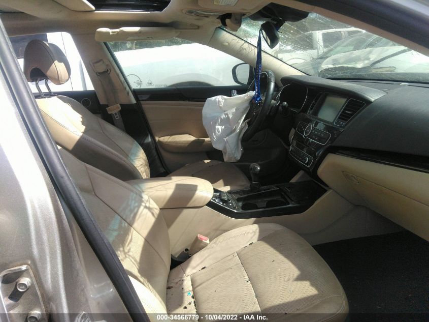 2014 KIA CADENZA PREMIUM KNALN4D76E5127937