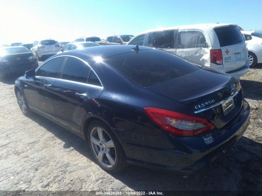 2013 MERCEDES-BENZ CLS-CLASS CLS 550 WDDLJ9BB5DA059578