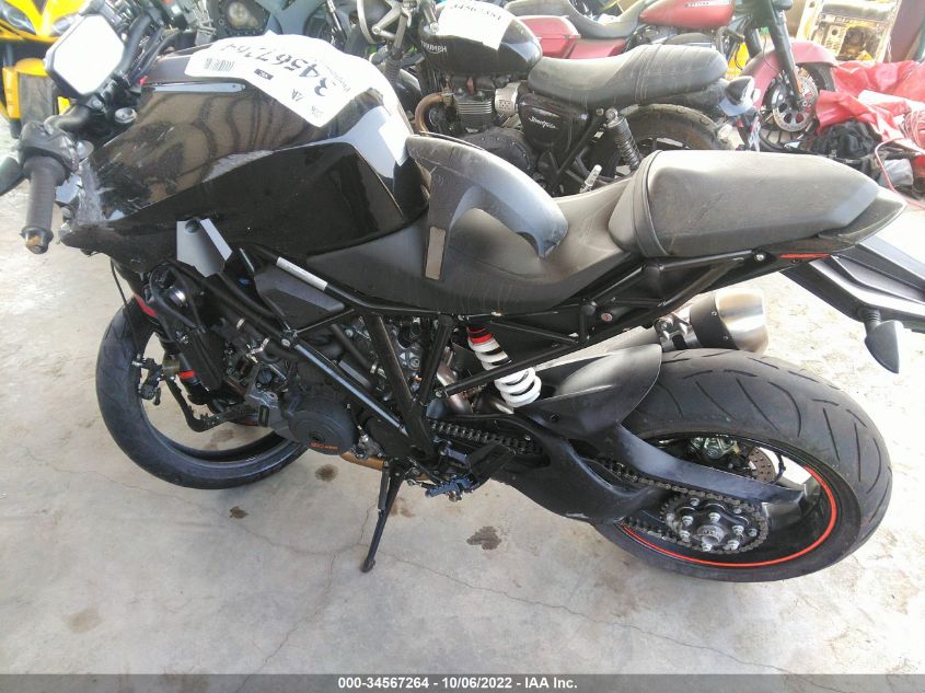 2018 KTM 1290 SUPER DUKE R VBKV39403JM980912