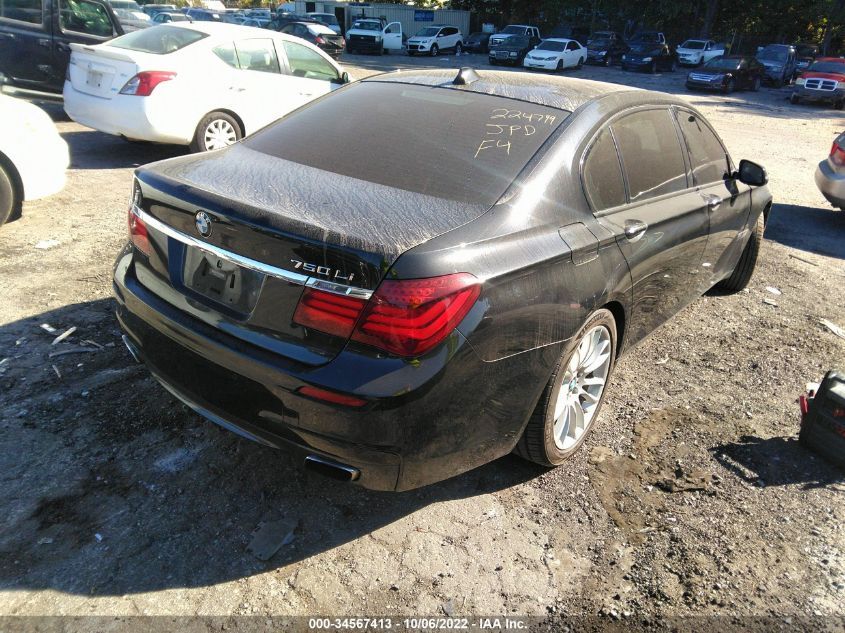 2014 BMW 7 SERIES 750LI WBAYE8C56ED135815