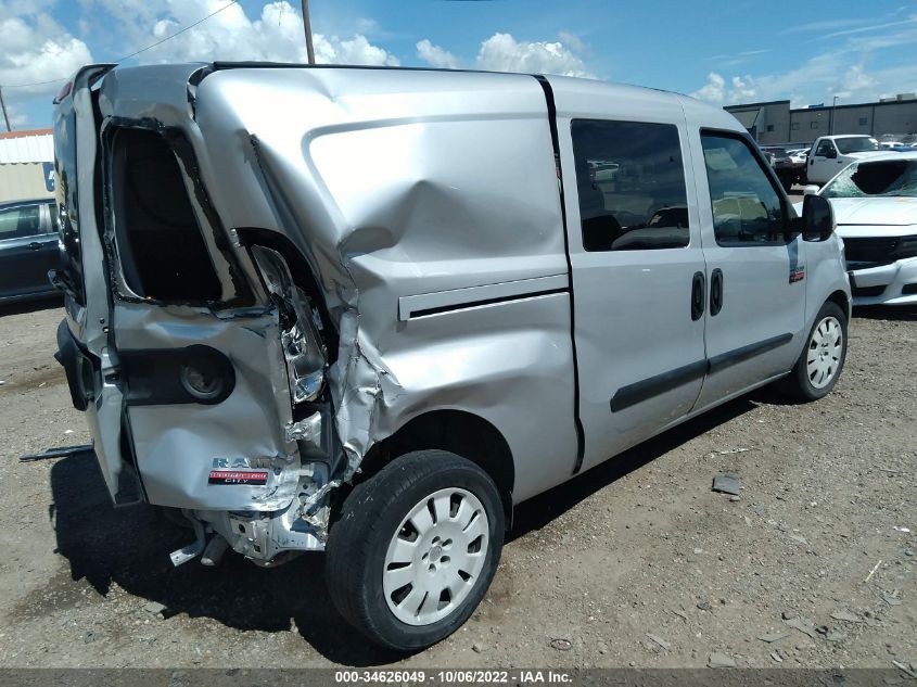 2017 RAM PROMASTER CITY CARGO VAN TRADESMAN SLT ZFBERFBB8H6D39424