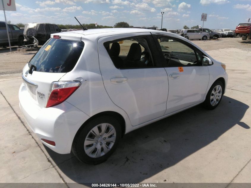 2014 TOYOTA YARIS L/SE/LE JTDKTUD36ED573853