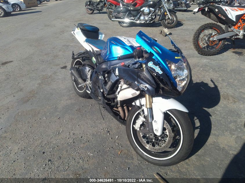 2011 SUZUKI GSX750 JS1GR7MA6B2101609