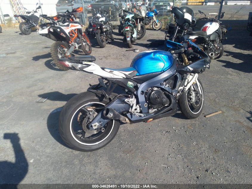 2011 SUZUKI GSX750 JS1GR7MA6B2101609