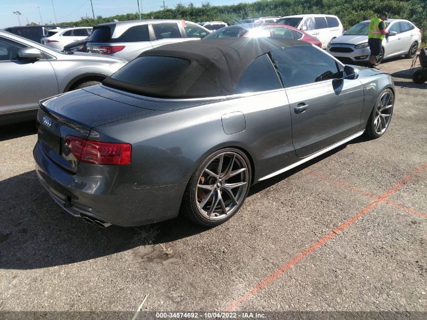 2015 AUDI S5 PREMIUM PLUS WAUCGAFHXFN007767