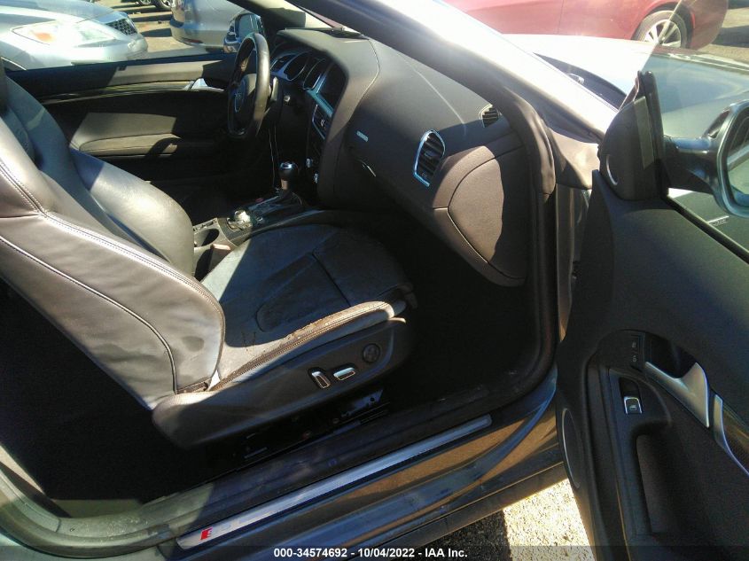 2015 AUDI S5 PREMIUM PLUS WAUCGAFHXFN007767