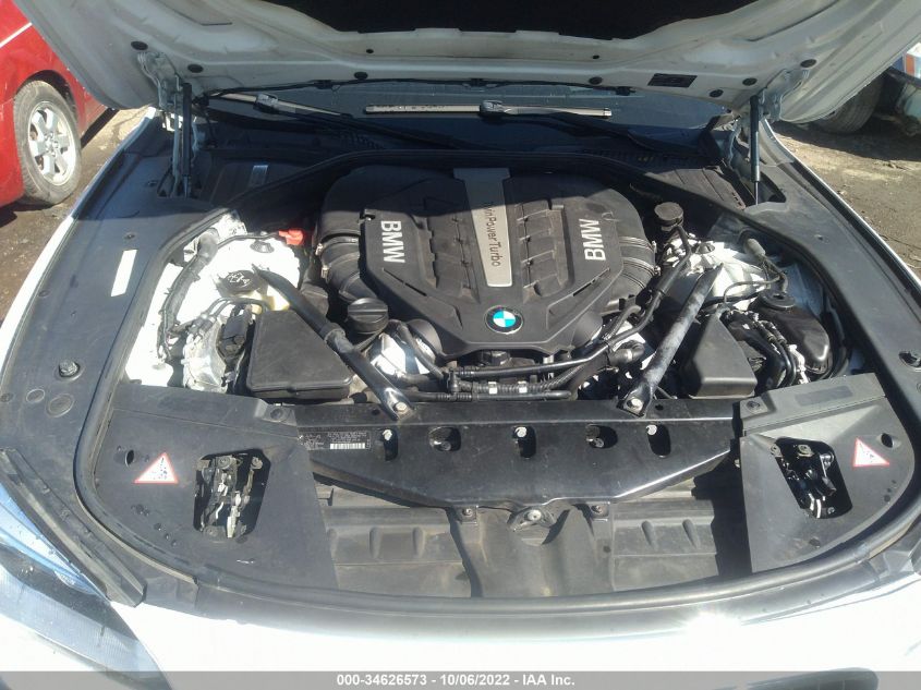2013 BMW 7 SERIES 750LI XDRIVE WBAYF8C53DDE59092