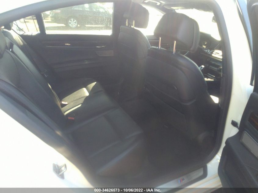 2013 BMW 7 SERIES 750LI XDRIVE WBAYF8C53DDE59092