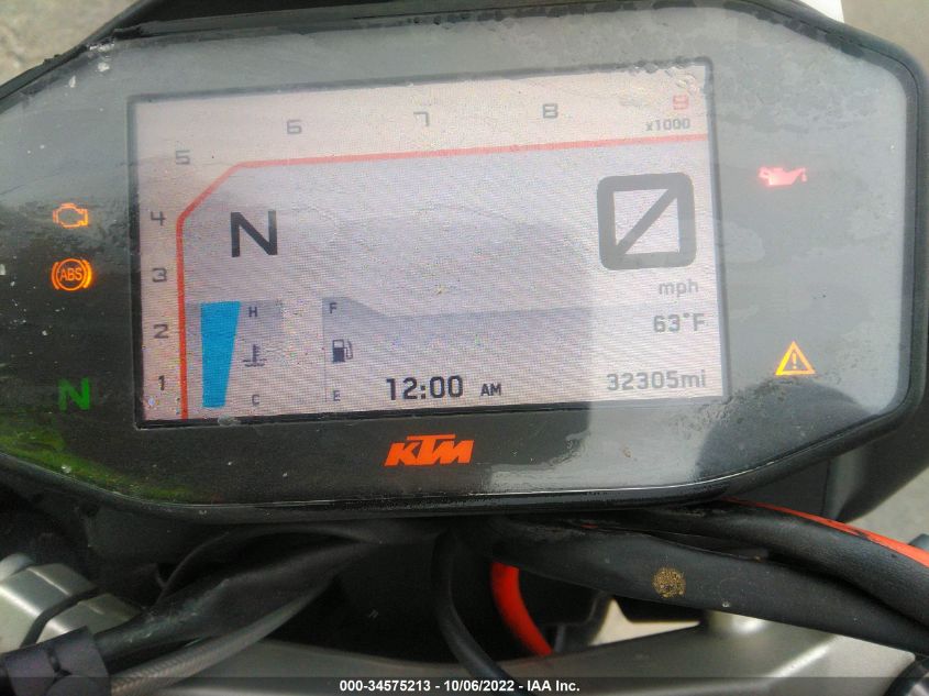 2016 KTM 690 DUKE VBKLDV409GM785306