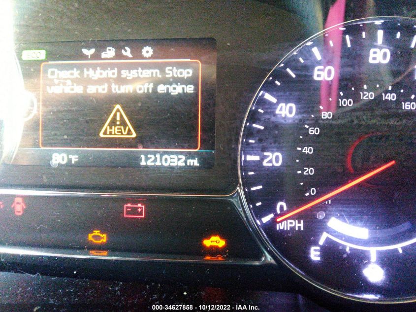 2015 KIA OPTIMA HYBRID KNAGM4AD8F5088283