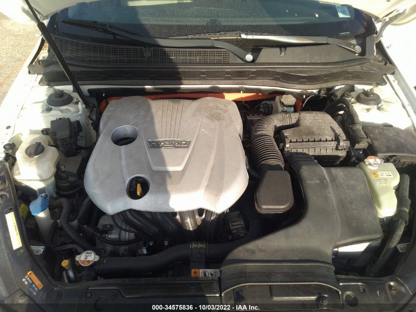 2013 KIA OPTIMA HYBRID EX KNAGM4AD2D5040209