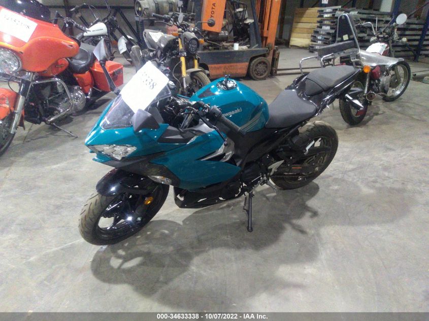 2021 KAWASAKI EX400 JKAEXKG16MDAB9056