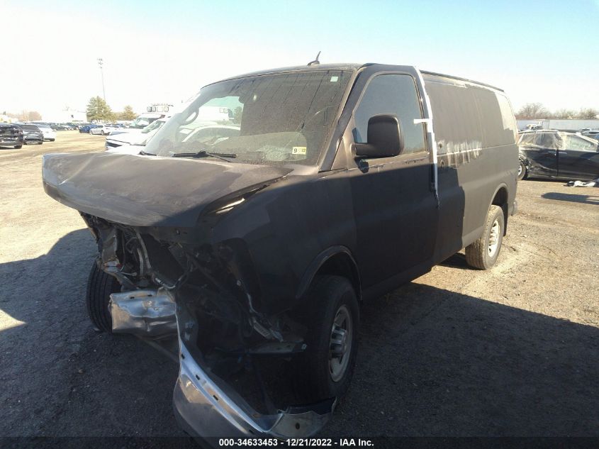 2015 CHEVROLET EXPRESS CARGO VAN 1GCWGFCF8F1186527