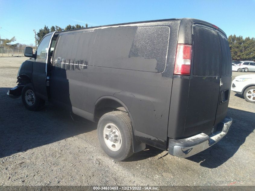 2015 CHEVROLET EXPRESS CARGO VAN 1GCWGFCF8F1186527