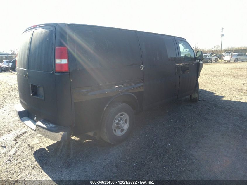2015 CHEVROLET EXPRESS CARGO VAN 1GCWGFCF8F1186527