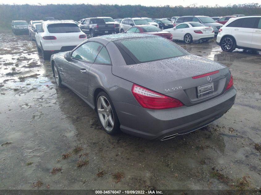 2013 MERCEDES-BENZ SL-CLASS SL 550 WDDJK7DAXDF013132