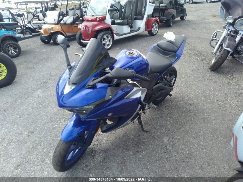 2017 YAMAHA YZFR3 MH3RH06Y5HK016709