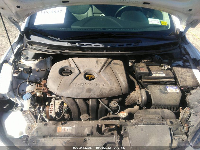2013 HYUNDAI ELANTRA COUPE GS PZEV KMHDH6AE9DU012097