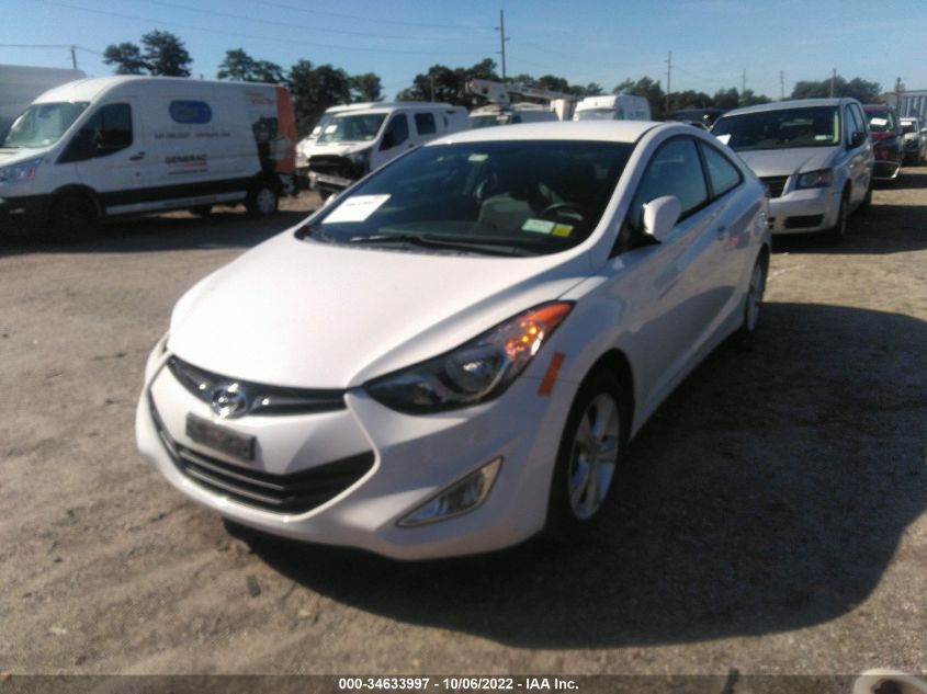 2013 HYUNDAI ELANTRA COUPE GS PZEV KMHDH6AE9DU012097