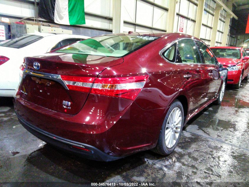 2013 TOYOTA AVALON HYBRID XLE PREMIUM 001BD1EB9DU009755
