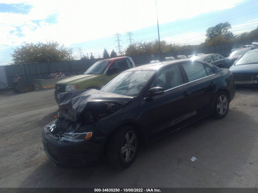 2013 VOLKSWAGEN JETTA SEDAN VIN: 3VWLL7AJ2DM274773