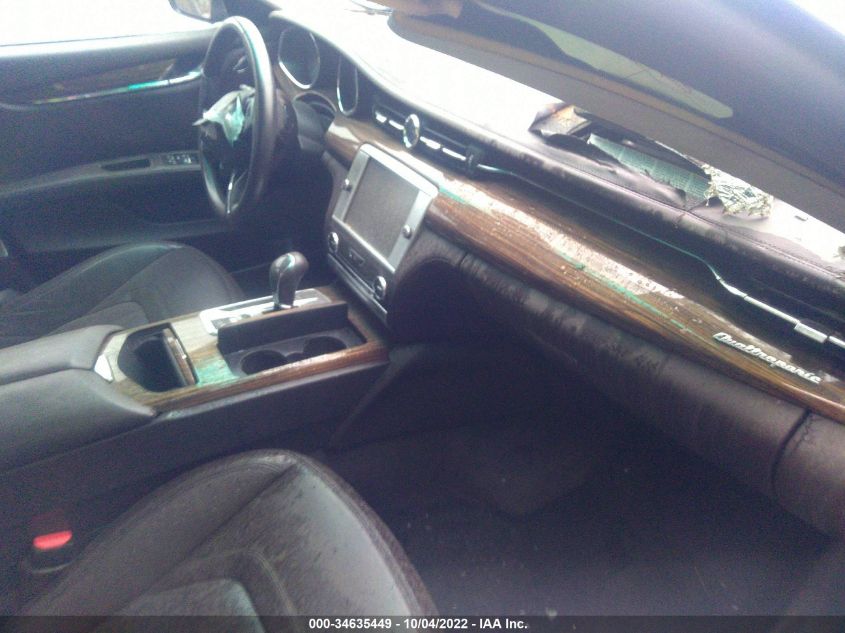 2014 MASERATI QUATTROPORTE S Q4 ZAM56RRA7E1076333