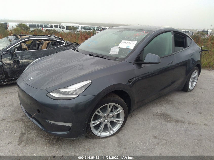 VIN 5YJYGDEE8LF006841 2020 TESLA MODEL Y LONG RANGE