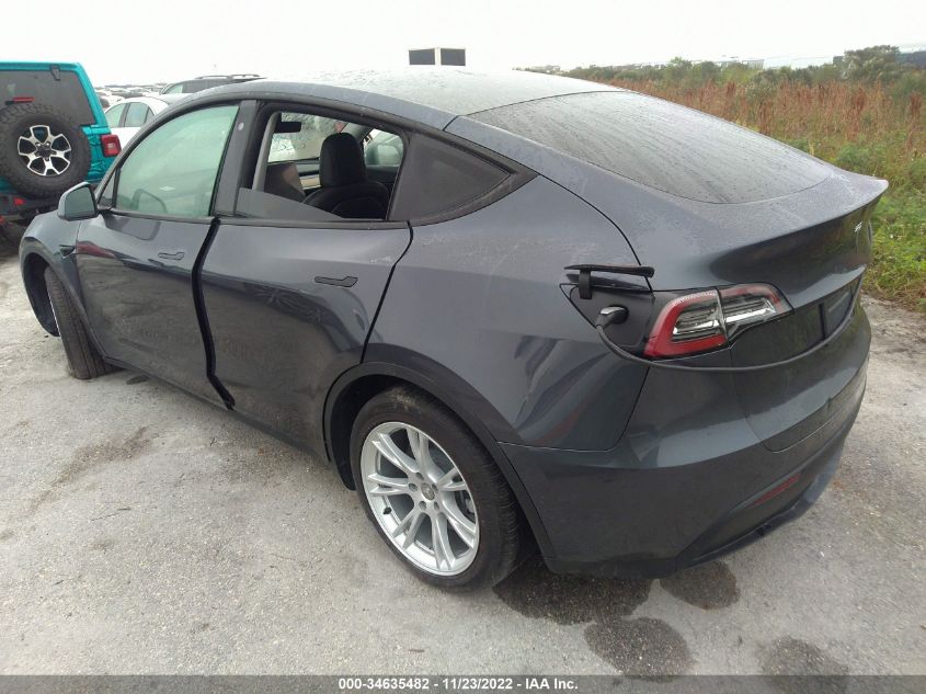 VIN 5YJYGDEE8LF006841 2020 TESLA MODEL Y LONG RANGE