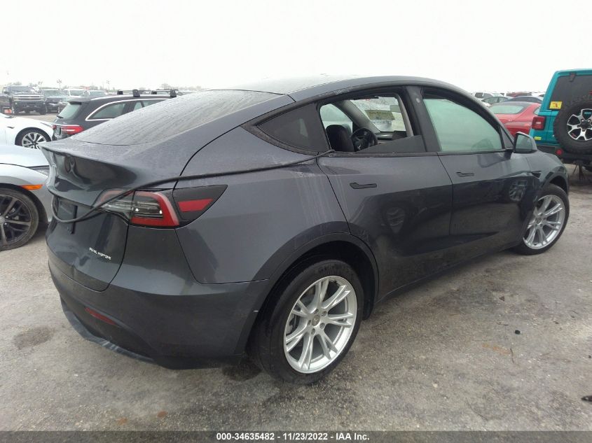 VIN 5YJYGDEE8LF006841 2020 TESLA MODEL Y LONG RANGE