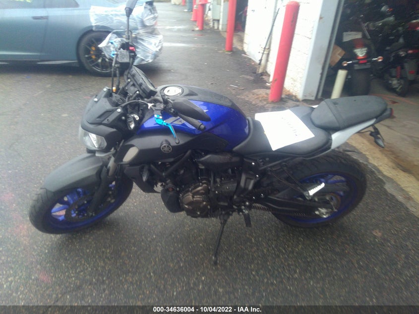 VIN JYARM27E7LA007594 2020 YAMAHA MT07